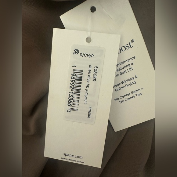 SPANX deep dive booty boost jumpsuit - Picture 6 of 7